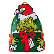 Load image into Gallery viewer, Loungefly Dr. Seuss How the Grinch Stole Christmas! Santa backpack 26cm