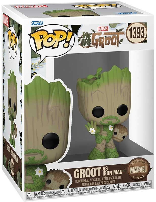 Marvel's We Are Groot: 85th Anniversary with Pop! Groot as Iron Man