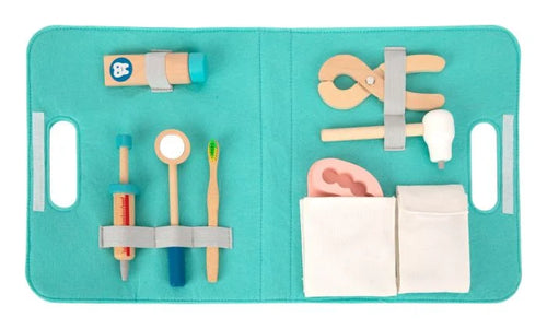 Wooden Dentist Set