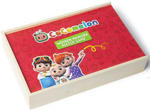 COCOMELON WOODEN MEMORY MATCH CARDS