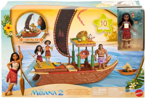 Moana 2 Adventure Canoe playset