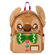 Load image into Gallery viewer, Loungefly Disney Stitch Gingerbread backpack