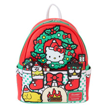 Load image into Gallery viewer, Loungefly Sanrio Hello Kitty Christmas backpack 26cm