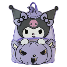 Load image into Gallery viewer, Loungefly Sanrio Kuromi Pumpkin Mini Backpack