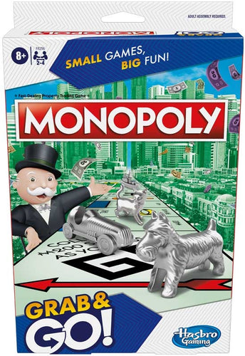 Hasbro Monopoly Grab & Go Game