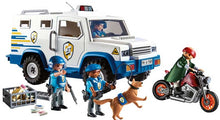 Load image into Gallery viewer, PLAYMOBIL ACTION HEROES: MONEY TRANSPORT VEHICLE