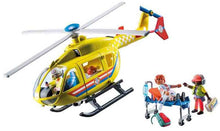 Load image into Gallery viewer, PLAYMOBIL CITY LIFE MEDICAL RESCUE HELICOPTER