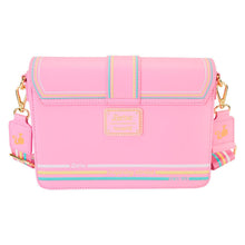 Load image into Gallery viewer, Loungefly Barbie 65th Anniversary Logo Crossbody Bag with Coin Bag