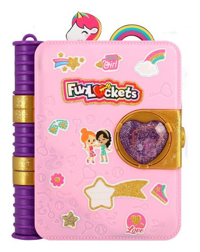 FunLockets Secret Journal Glitter Edition