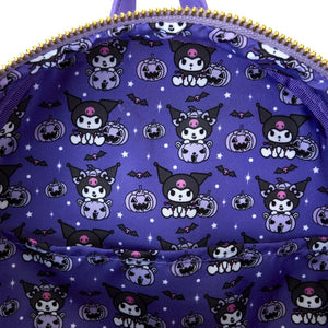 Loungefly Sanrio Kuromi Pumpkin Mini Backpack