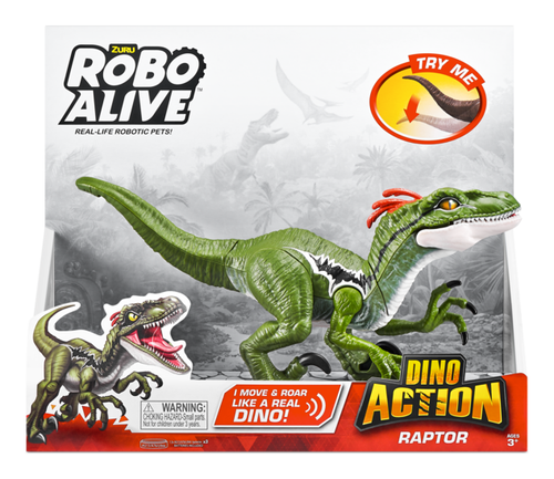 Robo Alive Dino Action Raptor