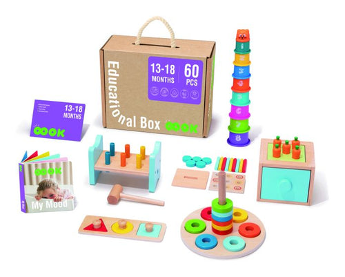 Wooden Educational Box (13-18 months)