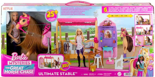 BARBIE ULTIMATE STABLE AND DOLL