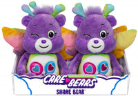 Load image into Gallery viewer, CARE BEARS 22CM BEAN PLUSH - BUTTERFLY SHARE BEAR