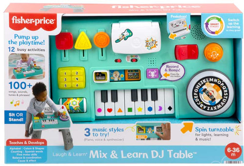 FISHER PRICE MIX AND LEARN DJ TABLE