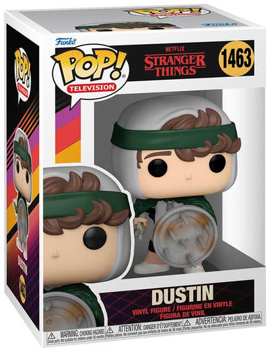 POP figure Stranger Things Dustin with Shield