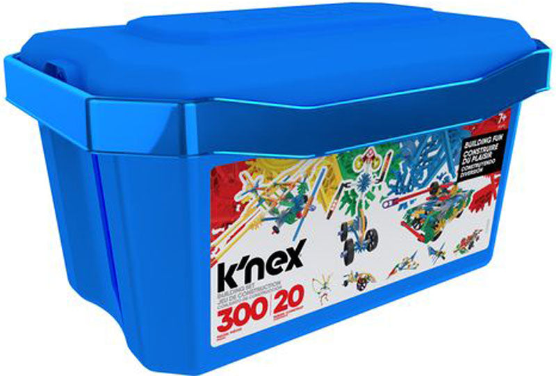 KNEX CLASSICS 300 PC - 20 MODEL BUILDING FUN TUB