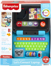 Load image into Gallery viewer, Fisher Price Laugh &amp; Learn Let&#39;s Connect Laptop