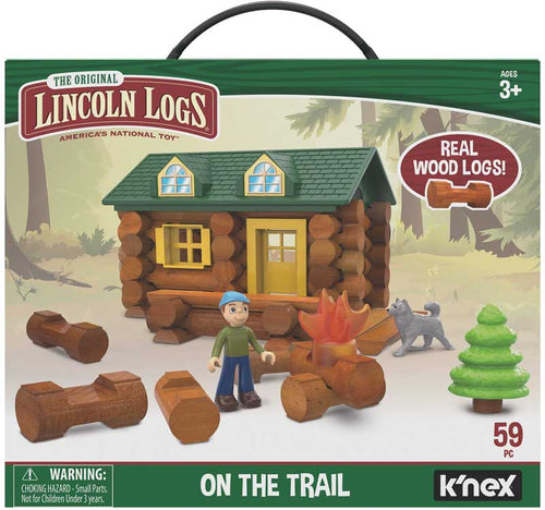 LINCOLN LOGS - ON THE TRAIL BUILDING SET