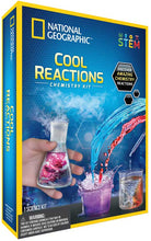 Load image into Gallery viewer, NATIONAL GEOGRAPHIC COOL REACTIONS CHEMISTRY KIT