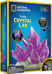 National Geographic’s Purple Crystal Growing Kit