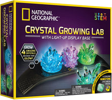 Load image into Gallery viewer, NATIONAL GEOGRAPHIC LIGHT UP CRYSTAL GROWING LAB