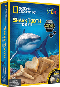 National Geographics Shark Tooth Dig Kit