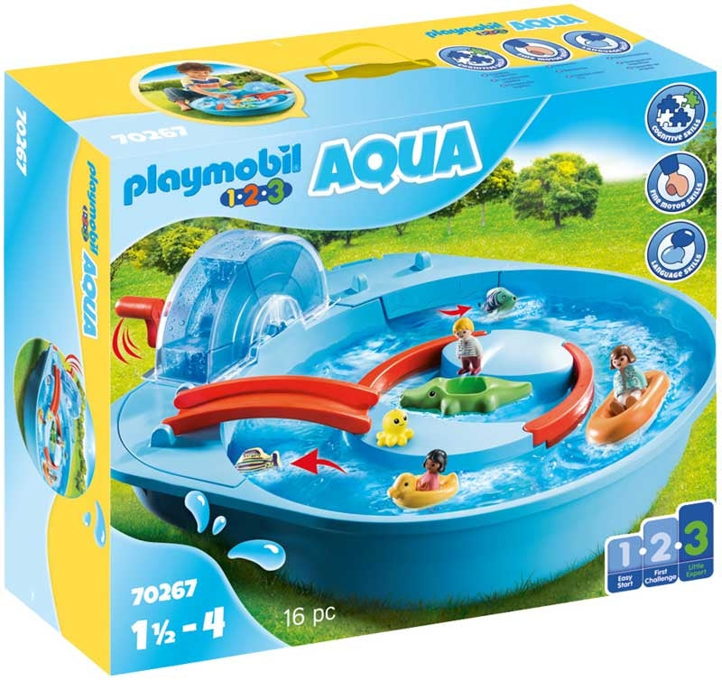 PLAYMOBIL 1.2.3 AQUA SPLISH SPLASH WATER PARK