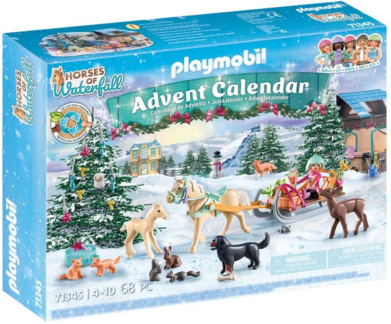 PLAYMOBIL ADVENT CALENDAR: CHRISTMAS SLEIGH RIDE