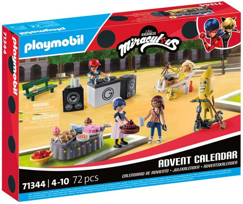 PLAYMOBIL ADVENT CALENDAR: MIRACULOUS: PICNIC IN PARIS