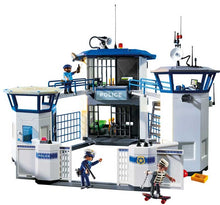 Load image into Gallery viewer, PLAYMOBIL CITY ACTION POLICE HEADQUARTERS WITH PRISON