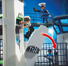 Load image into Gallery viewer, PLAYMOBIL CITY ACTION POLICE HEADQUARTERS WITH PRISON