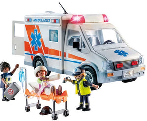 PLAYMOBIL CITY LIFE HOSPITAL AMBULANCE