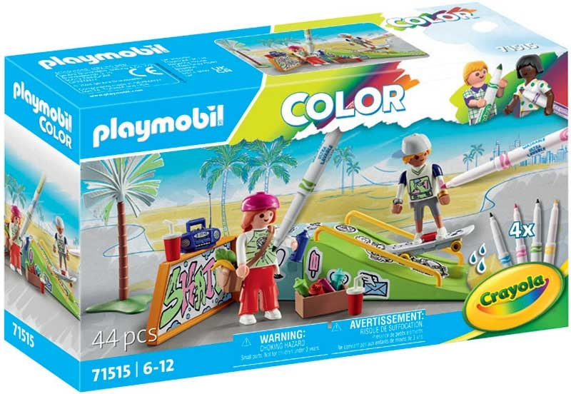 PLAYMOBIL COLOR: SKATE PARK