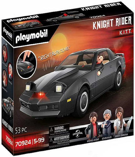 PLAYMOBIL KNIGHT RIDER K.I.T.T. WITH ORIGINAL LIGHTS AND SOUND