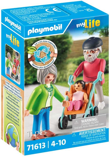 PLAYMOBIL MY LIFE: GRANDPARENTS WITH BABY