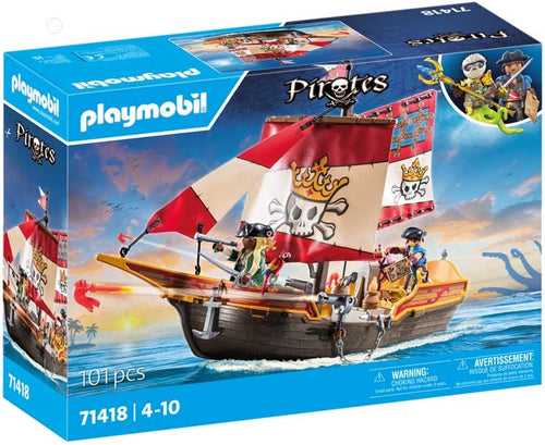 PLAYMOBIL PIRATES: PIRATE VS. DEEPER - PIRATE VESSEL