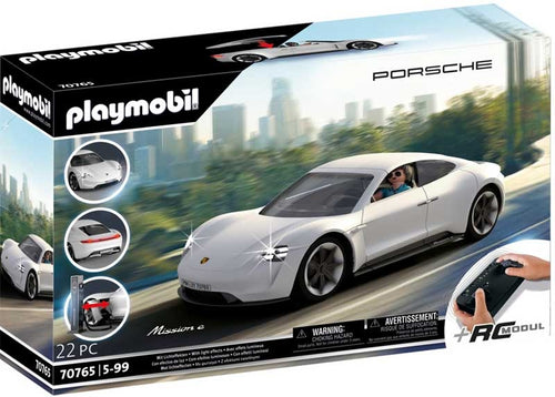 PLAYMOBIL PORSCHE MISSION E WITH RC ELECTRIC CAR WITH REMOTE