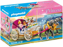 Load image into Gallery viewer, PLAYMOBIL PRINCESS WITH HORSE-DRAWN CARRIAGE