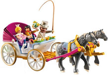 Load image into Gallery viewer, PLAYMOBIL PRINCESS WITH HORSE-DRAWN CARRIAGE