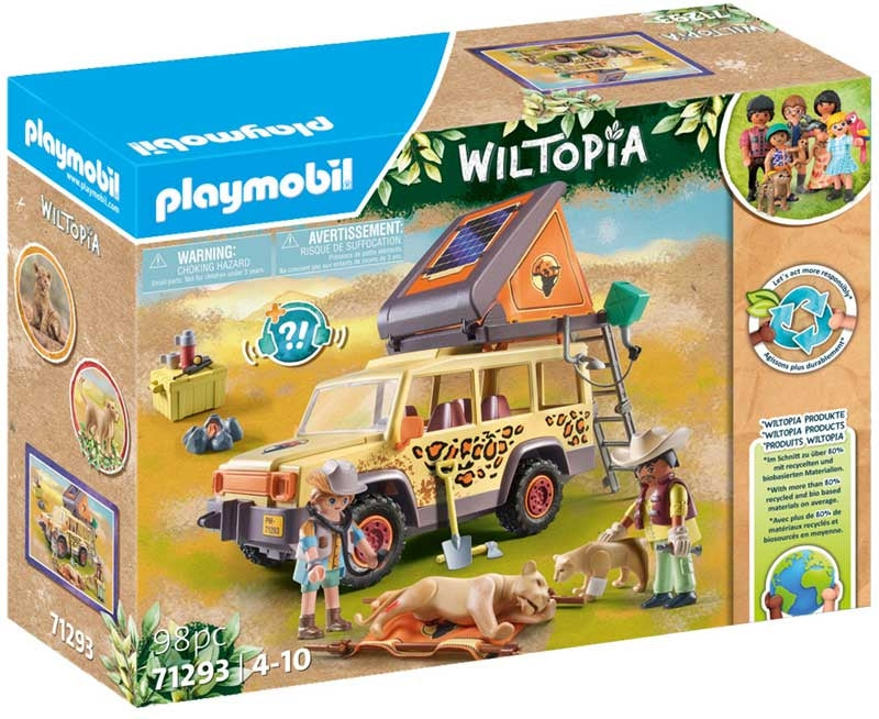 PLAYMOBIL WILTOPIA RESCUE ALL-TERRAIN VEHICLE