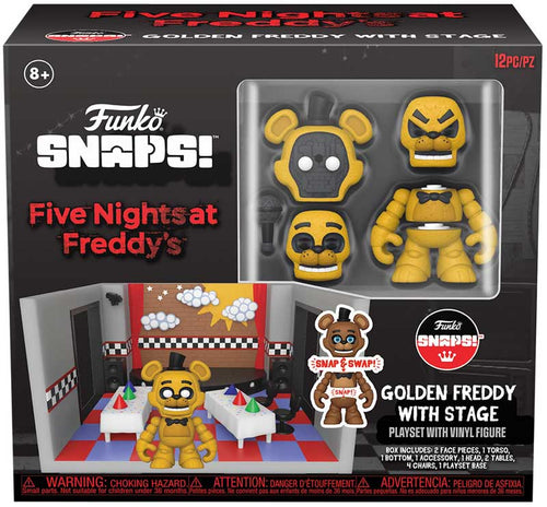 Funko Five Nights at Freddy’s: SNAPS! Golden Freddy with stage