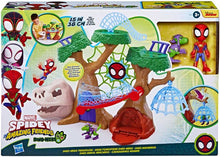 Load image into Gallery viewer, SPIDEY AND FRIENDS DINO WEBS TREEHOUSE PLAYSET