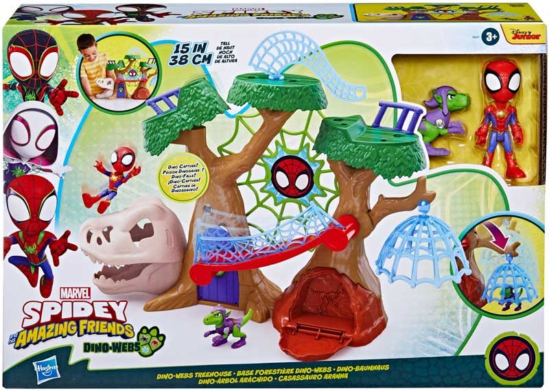 SPIDEY AND FRIENDS DINO WEBS TREEHOUSE PLAYSET