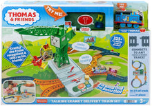 Load image into Gallery viewer, Thomas &amp; Friends Talking Cranky Delivery Train Set