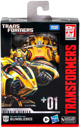 Transformers Studio Series Deluxe Class Gamer Edition Bumblebee