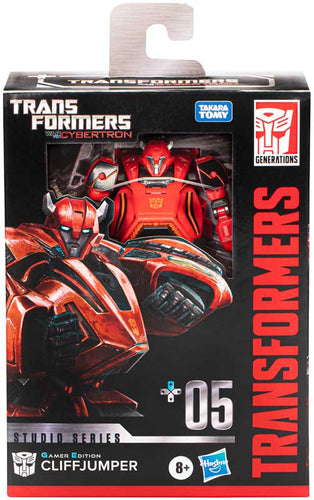 Transformers Studio Series Deluxe Class 05 Gamer Edition Cliffjumper