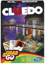 Load image into Gallery viewer, Hasbro Classic Cluedo Grab &amp; Go Game