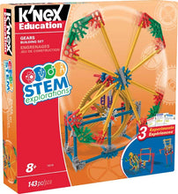 Load image into Gallery viewer, K&#39;nex Education Stem Explorations Gears Building Set