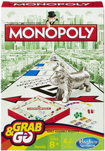 Load image into Gallery viewer, Hasbro Monopoly Grab &amp; Go Game